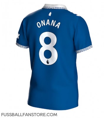 Everton Amadou Onana #8 Replik Heimtrikot 2023-24 Kurzarm